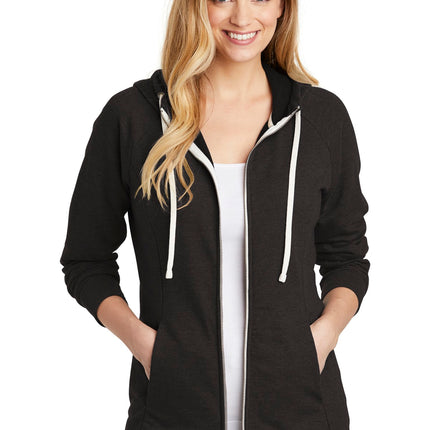 District  ® Women's Perfect Tri  ® French Terry Full-Zip Hoodie. DT456