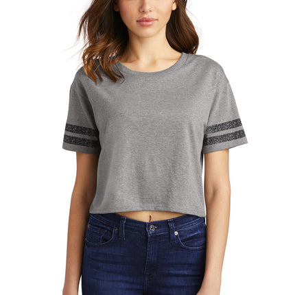 District  ® Women's Scorecard Crop Tee DT488