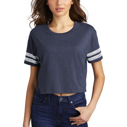 District  ® Women's Scorecard Crop Tee DT488