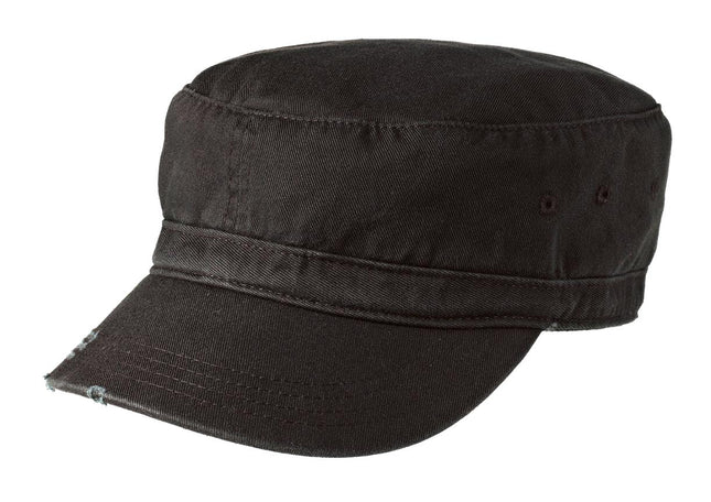 District ® Distressed Military Hat.  DT605
