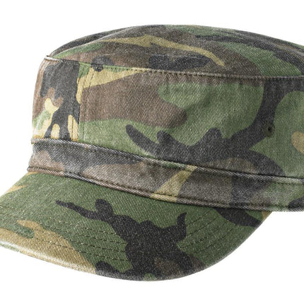 District ® Distressed Military Hat.  DT605