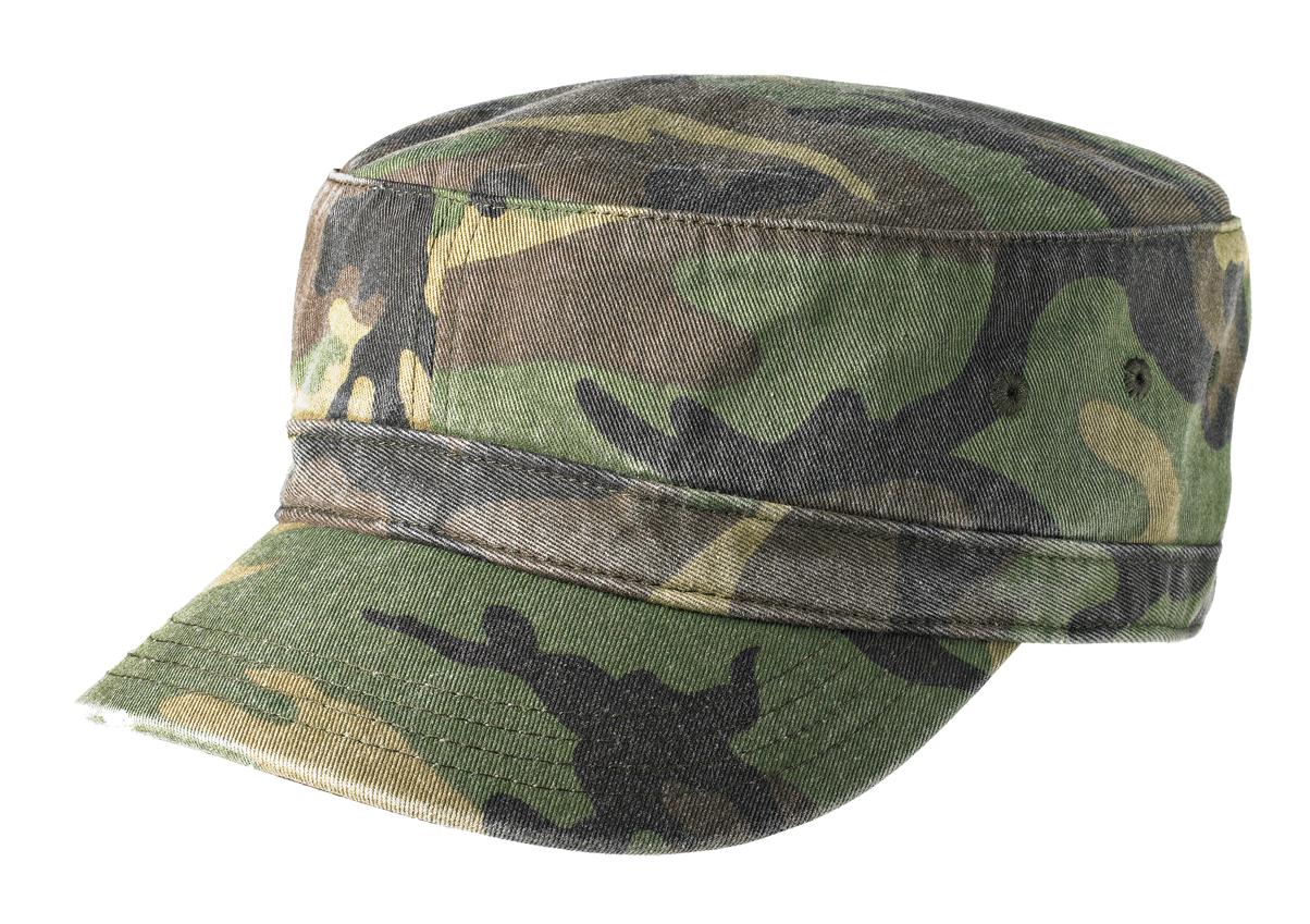District® Distressed Military Hat DT605