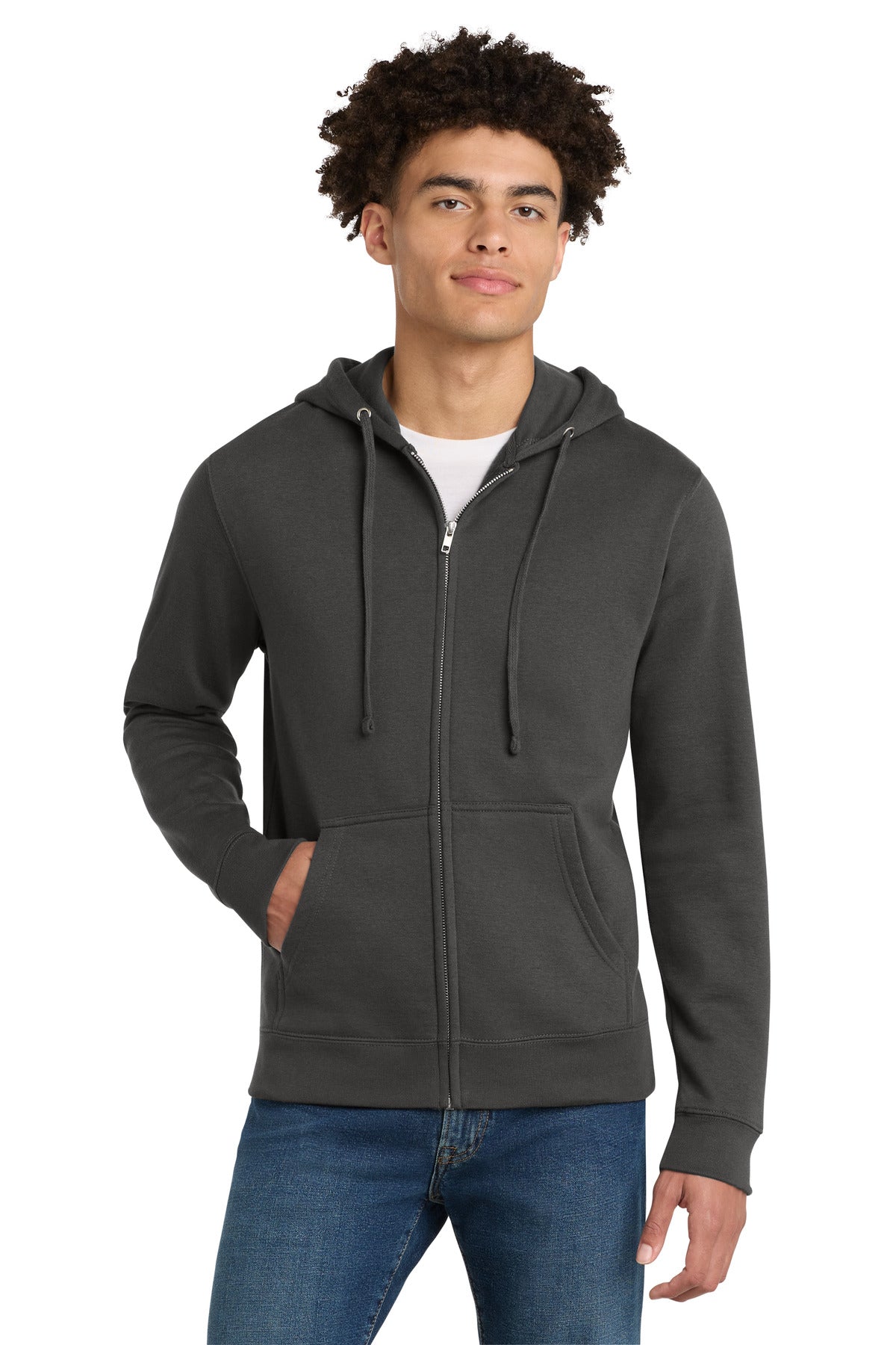 District® VIT™Fleece Full-Zip Hoodie DT6102