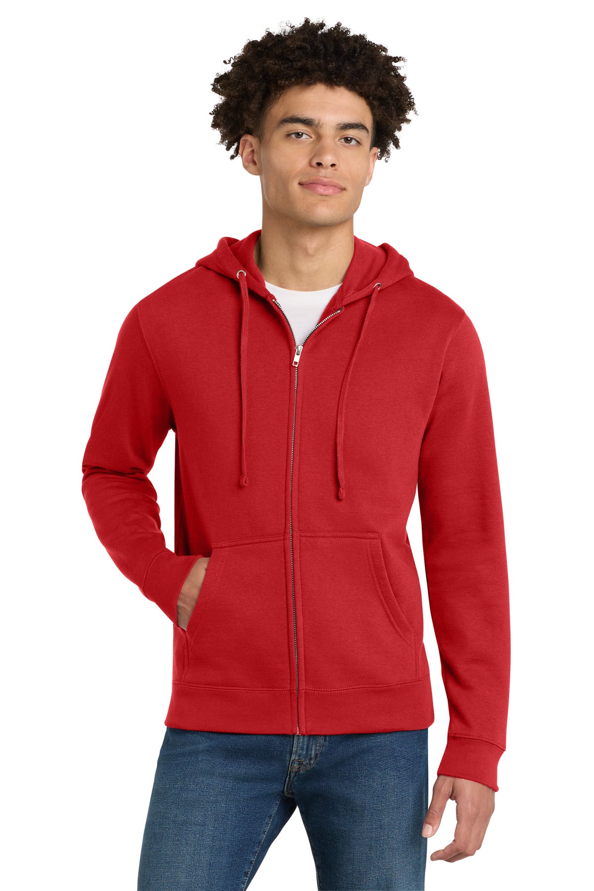 District® VIT™Fleece Full-Zip Hoodie DT6102