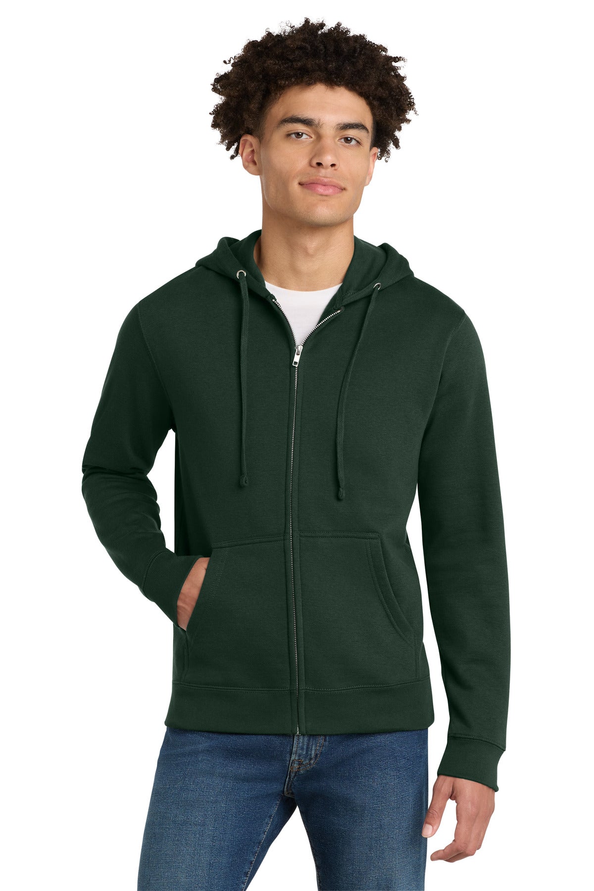 District® VIT™Fleece Full-Zip Hoodie DT6102