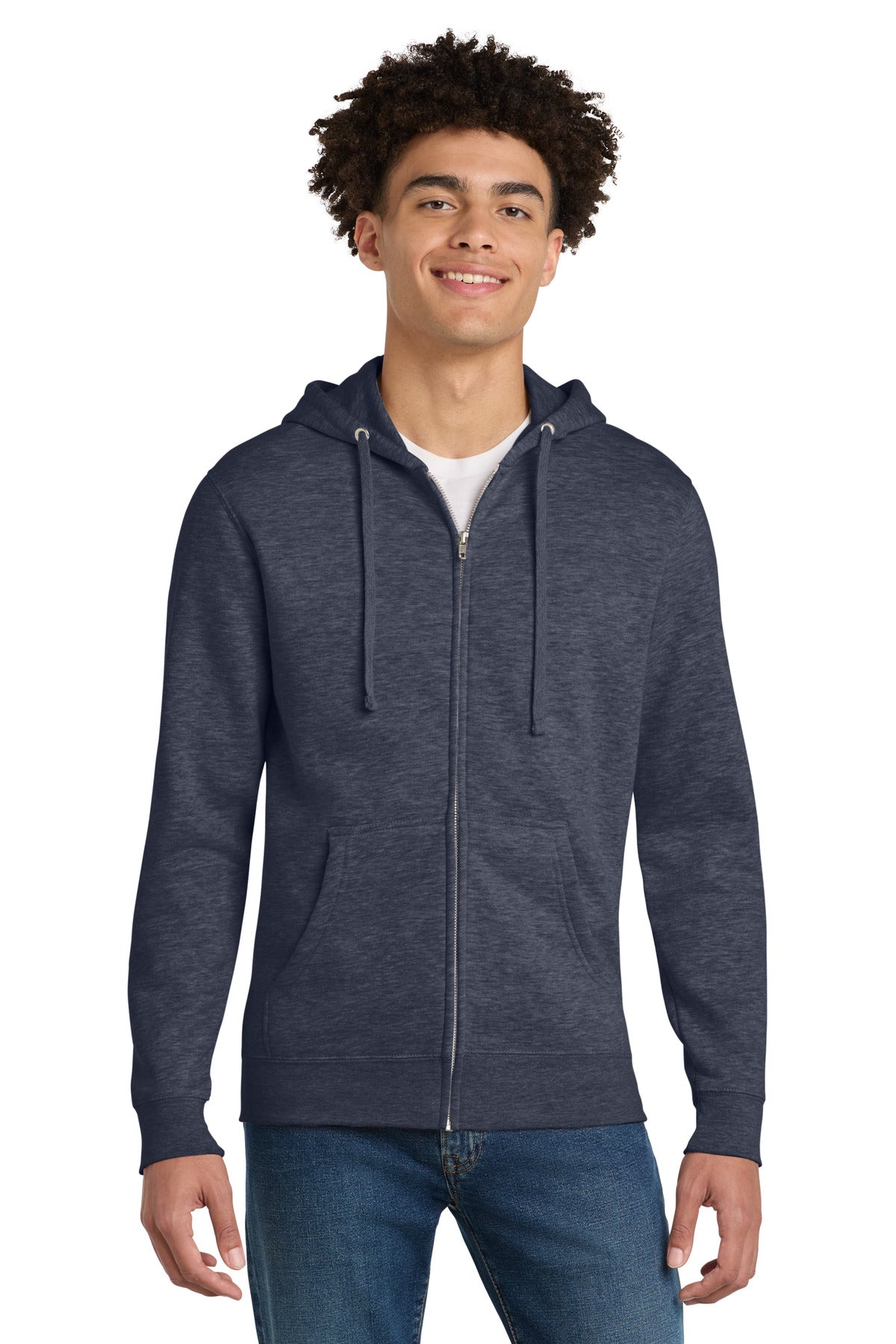 District® VIT™Fleece Full-Zip Hoodie DT6102