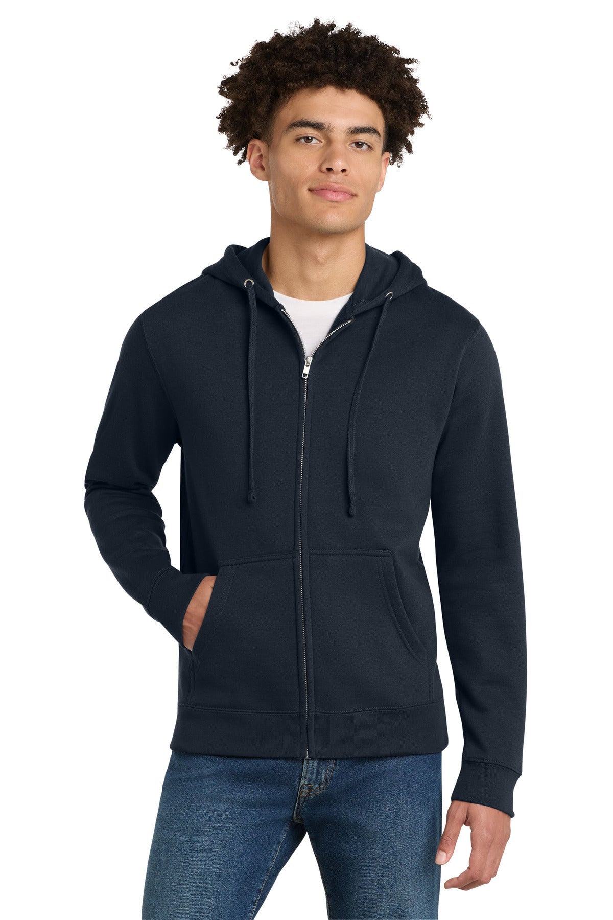 District® VIT™Fleece Full-Zip Hoodie DT6102