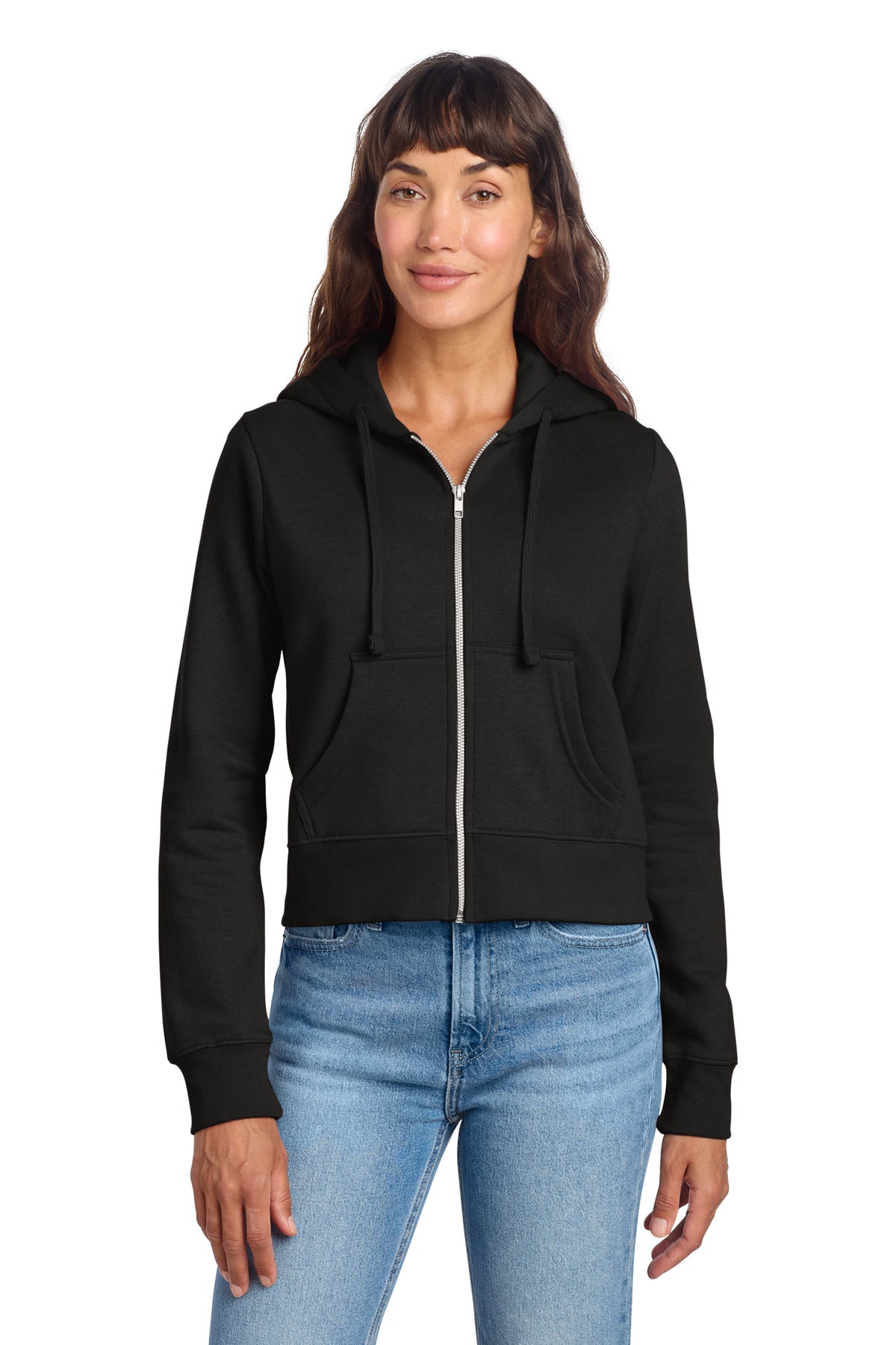 District® Women's VIT™ Fleece Full-Zip Hoodie DT6103