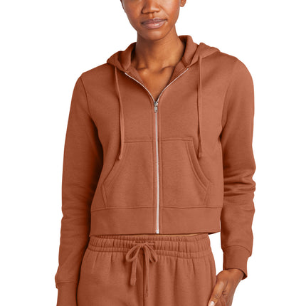 District ® Women's V.I.T.   Fleece Full-Zip Hoodie DT6103
