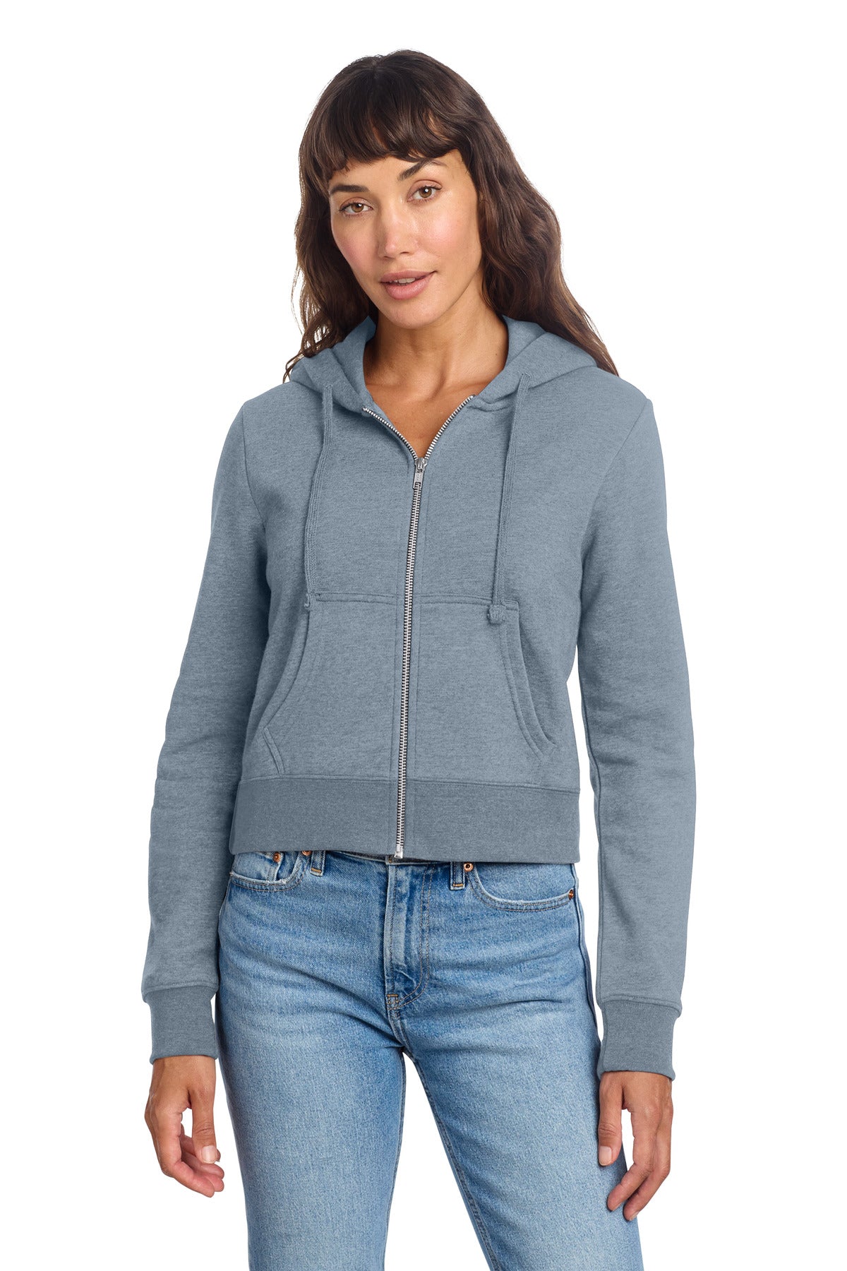 District® Women's VIT™ Fleece Full-Zip Hoodie DT6103