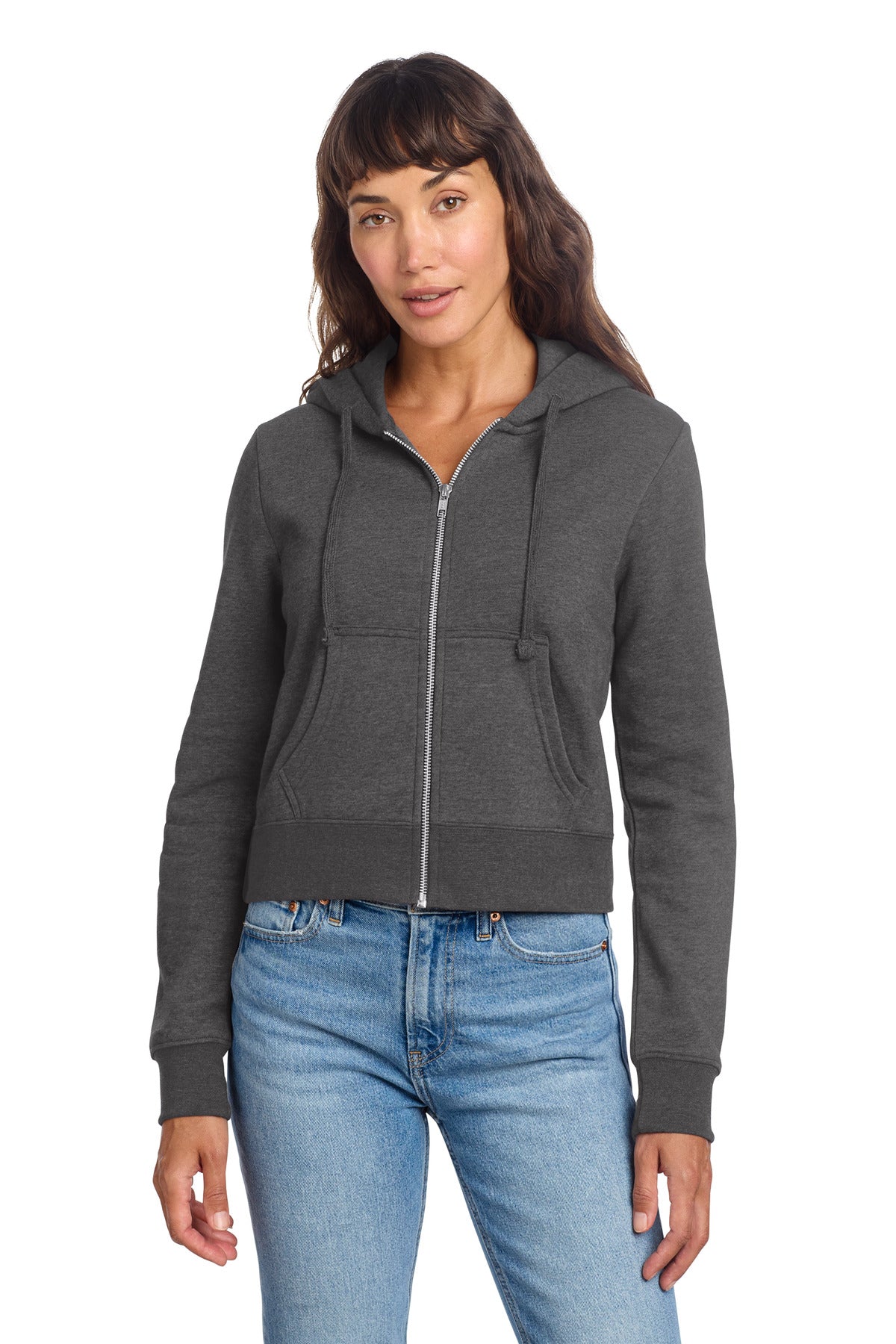 District® Women's VIT™ Fleece Full-Zip Hoodie DT6103