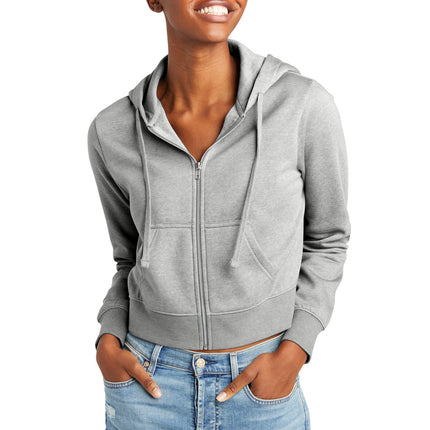 District ® Women's V.I.T.   Fleece Full-Zip Hoodie DT6103