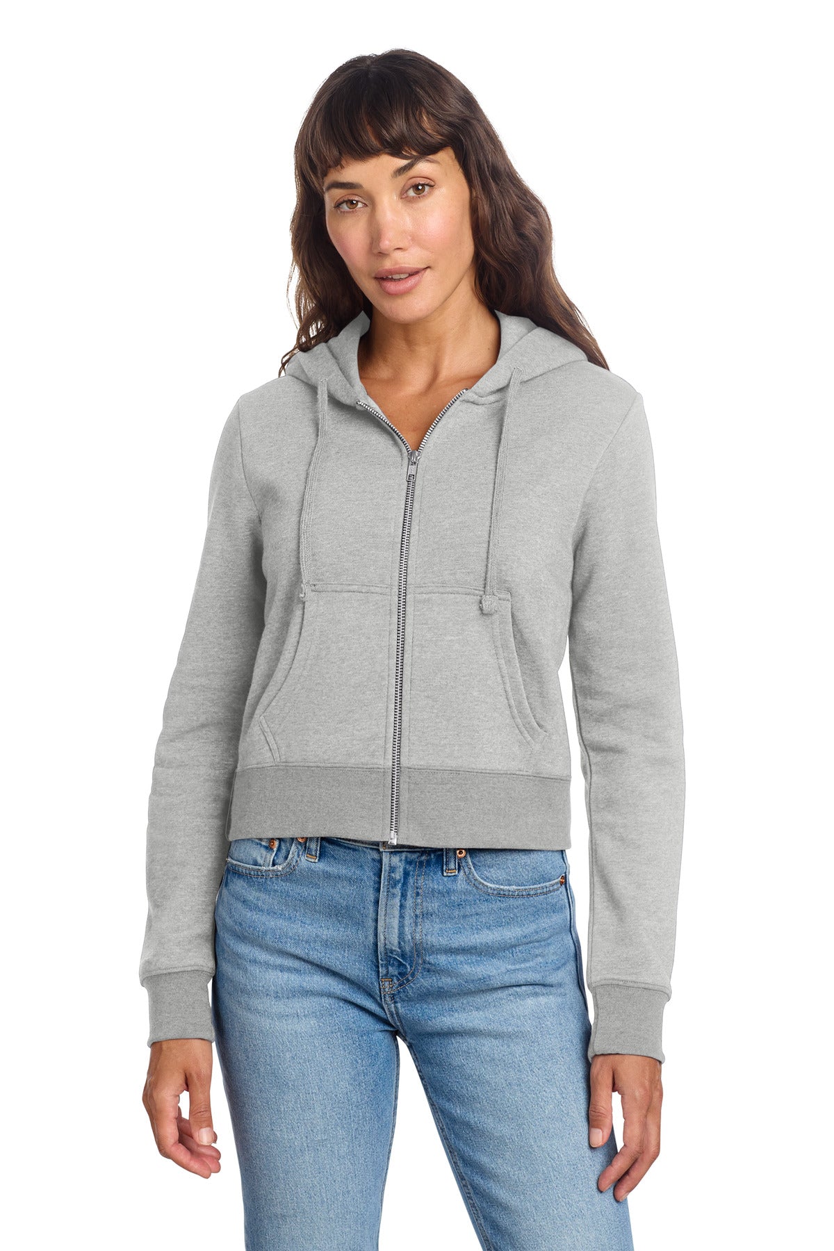 District® Women's VIT™ Fleece Full-Zip Hoodie DT6103