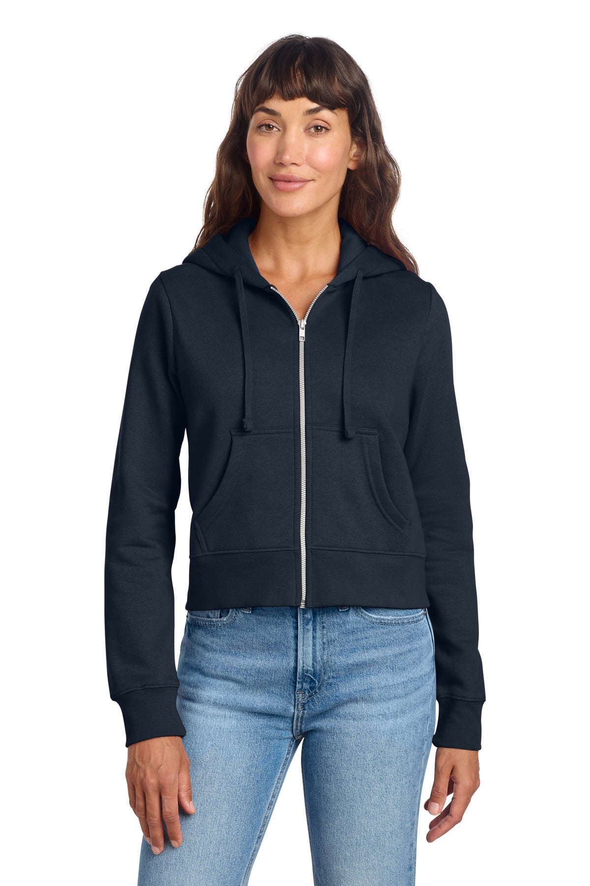 District® Women's VIT™ Fleece Full-Zip Hoodie DT6103