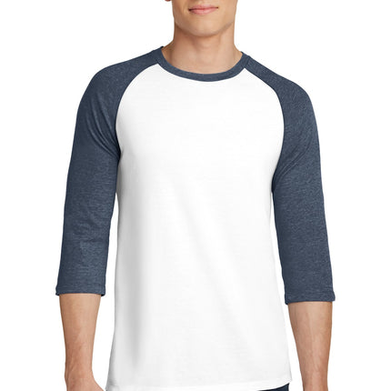 District ® Very Important Tee ® 3/4-Sleeve Raglan. DT6210
