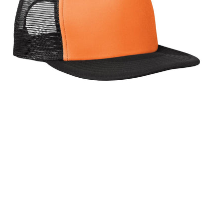 District ® Flat Bill Snapback Trucker Cap. DT624