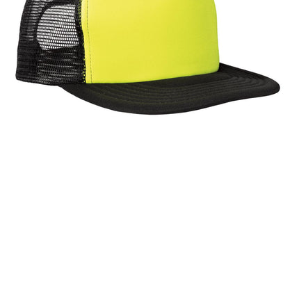 District ® Flat Bill Snapback Trucker Cap. DT624