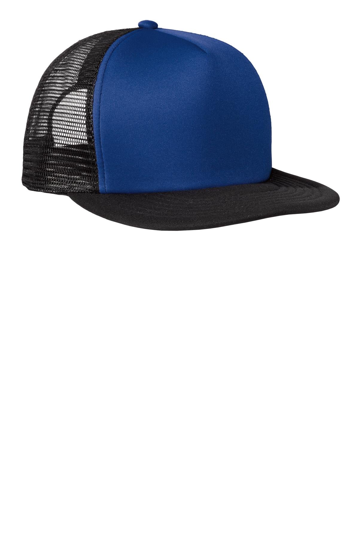 District® Flat Bill Snapback Trucker Cap DT624