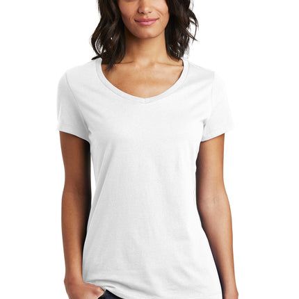 District  ® Women's Very Important Tee  ® Long Sleeve V-Neck. DT6201