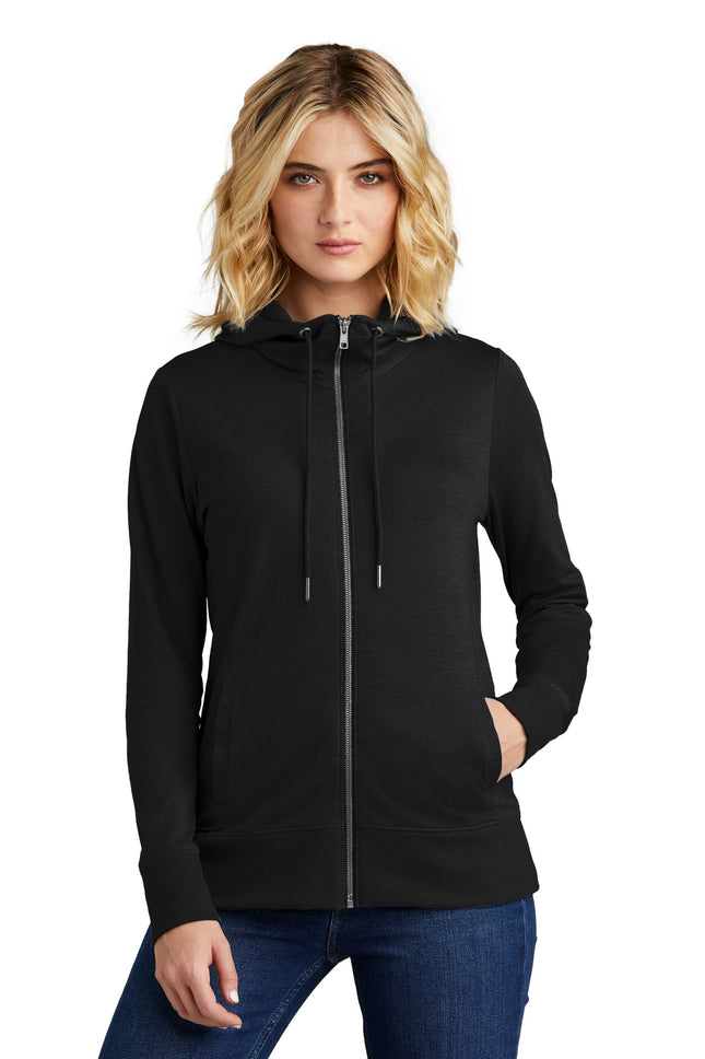 District ® Women's Featherweight French Terry   Full-Zip Hoodie DT673