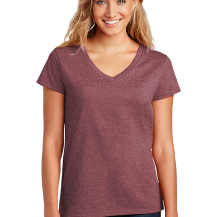 District  ® Women's Re-Tee    V-Neck DT8001