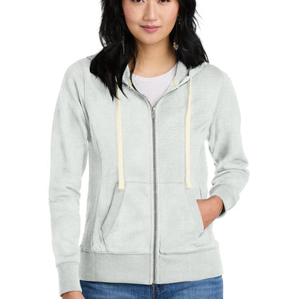 District ® Women's Re-Fleece  Full-Zip Hoodie DT8103