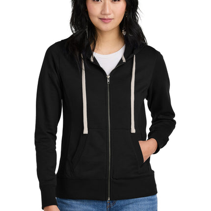 District ® Women's Re-Fleece  Full-Zip Hoodie DT8103