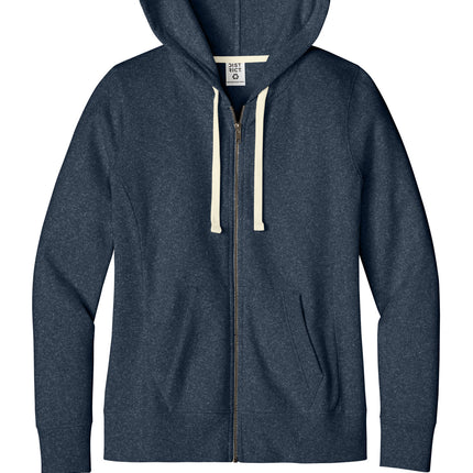 District ® Women's Re-Fleece  Full-Zip Hoodie DT8103