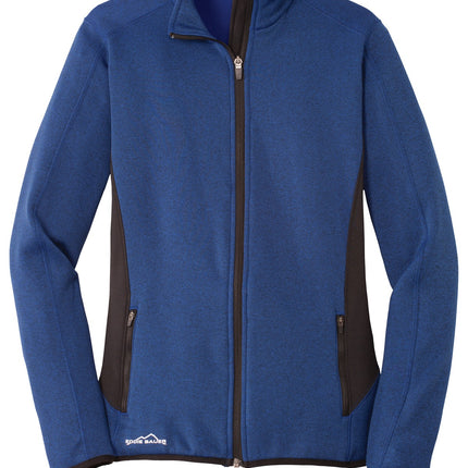 Eddie Bauer ® Women's Full-Zip Heather Stretch Fleece Jacket. EB239