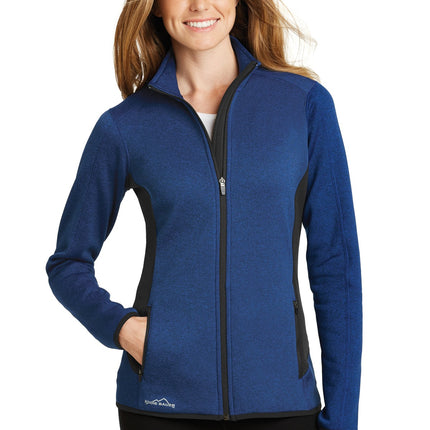 Eddie Bauer ® Women's Full-Zip Heather Stretch Fleece Jacket. EB239
