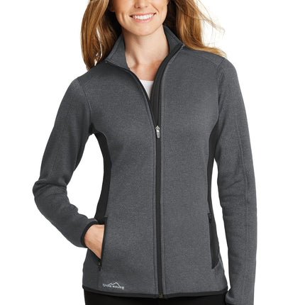 Eddie Bauer ® Women's Full-Zip Heather Stretch Fleece Jacket. EB239