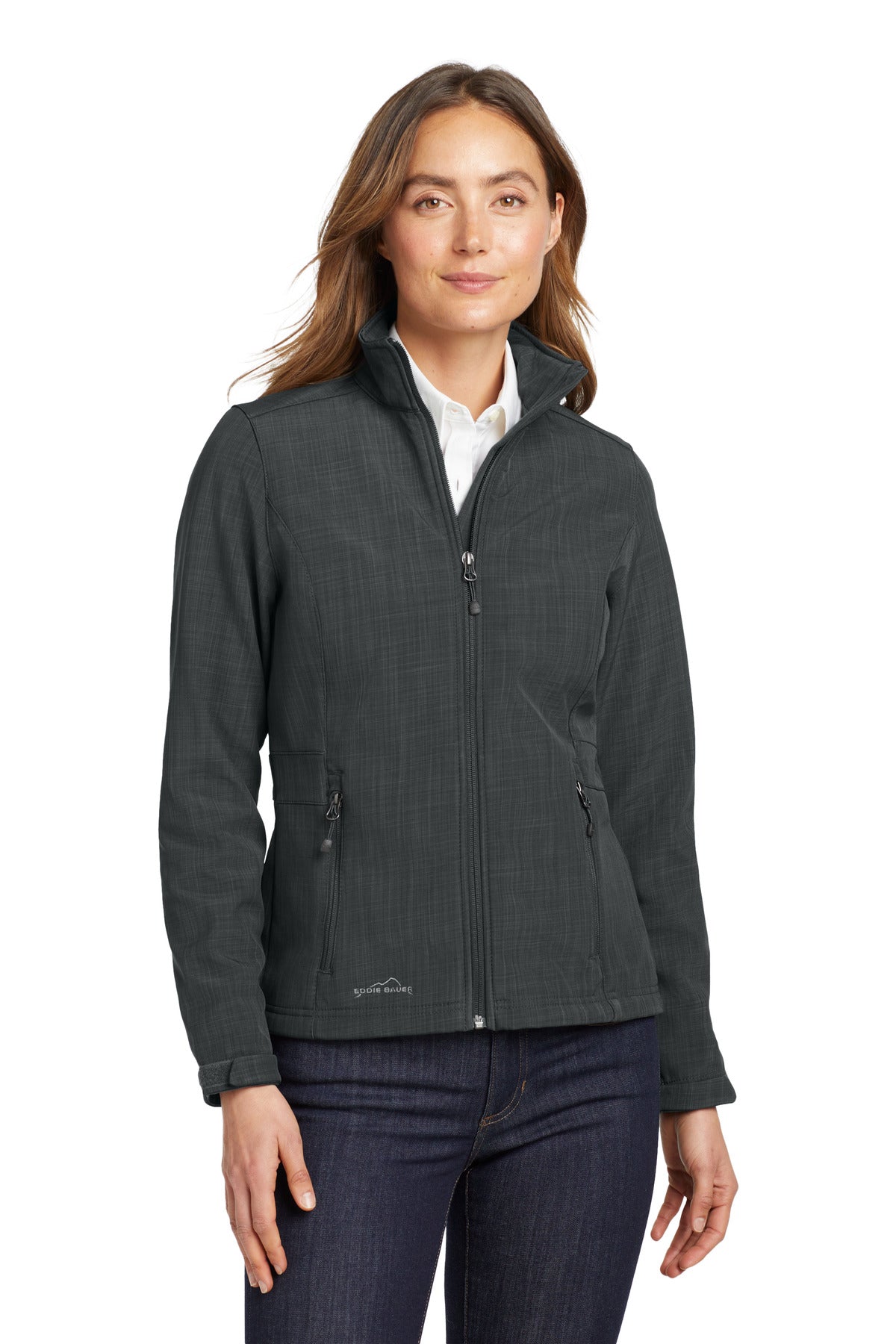 Eddie Bauer® Women's Shaded Crosshatch Soft Shell Jacket EB533