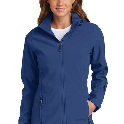 Eddie Bauer ® Women's Hooded Soft Shell Parka. EB537