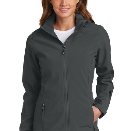 Eddie Bauer ® Women's Hooded Soft Shell Parka. EB537