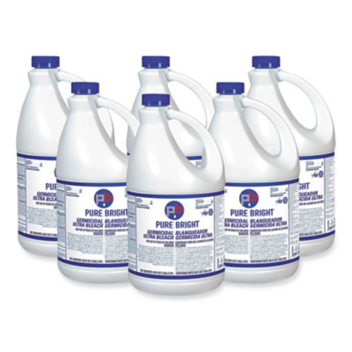 KIK Pure Bright Bleach 6% 1 Gallon 6 / cs