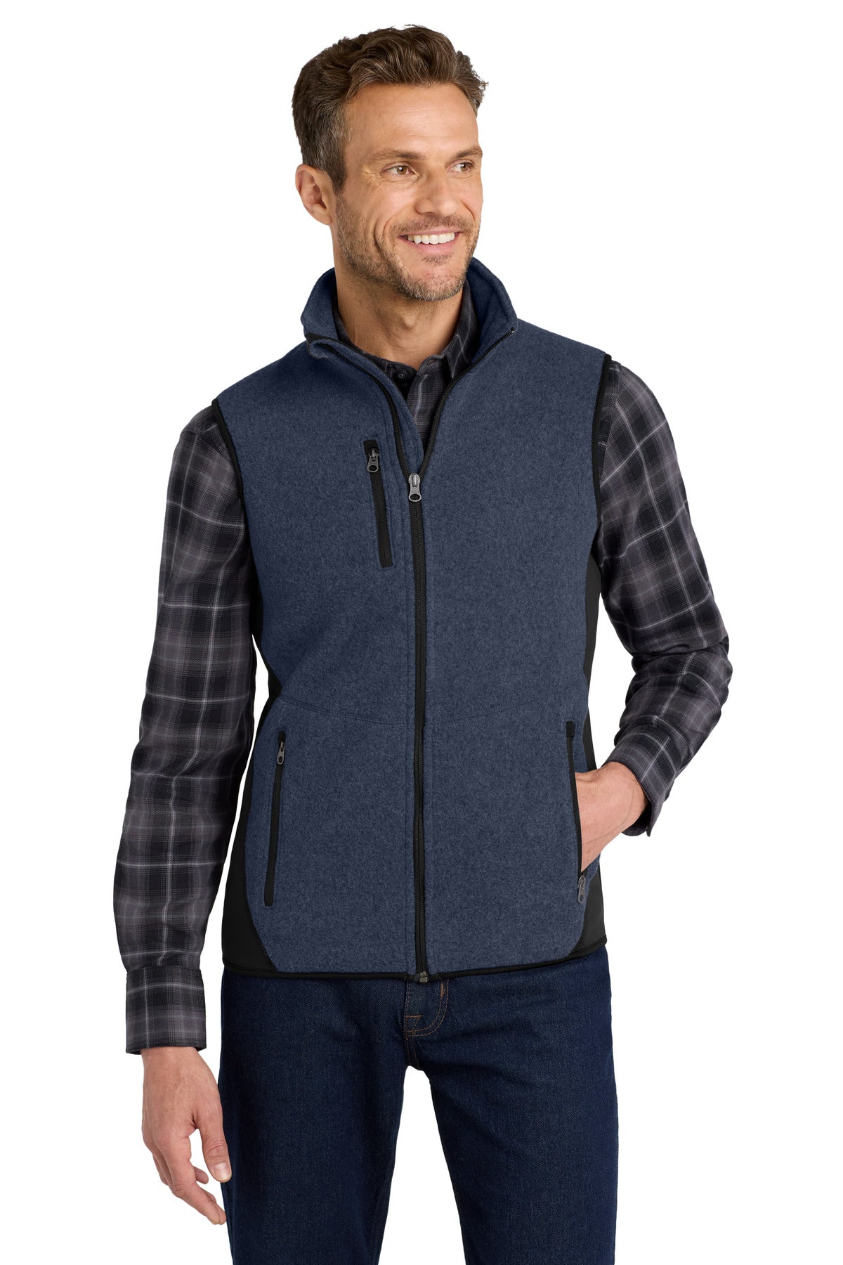 Port Authority® R-Tek® Pro Fleece Full-Zip Vest F228