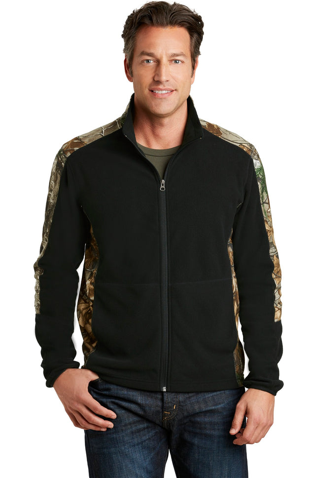 Port Authority ® Camouflage Microfleece Full-Zip Jacket. F230C