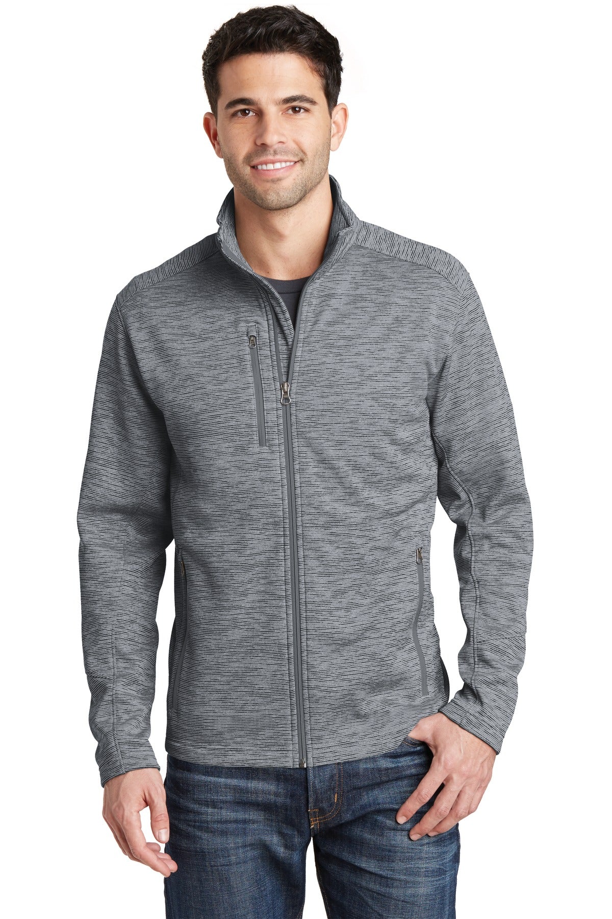 Port Authority® Digi Stripe Fleece Jacket F231