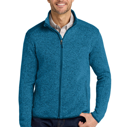 Port Authority ® Sweater Fleece Jacket. F232