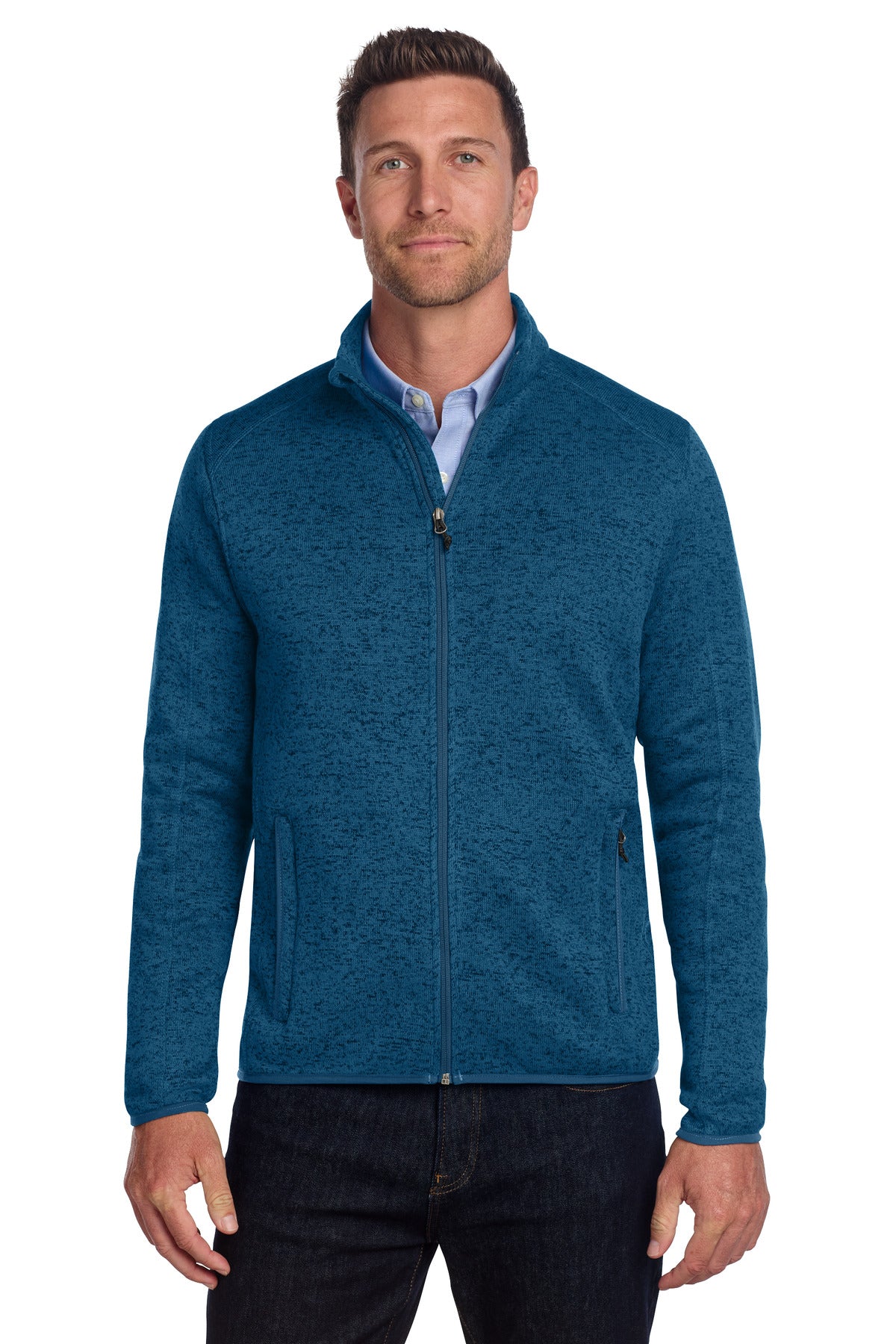 Port Authority® Sweater Fleece Jacket F232