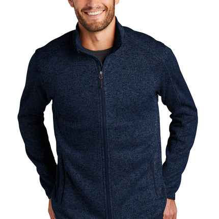 Port Authority ® Sweater Fleece Jacket. F232