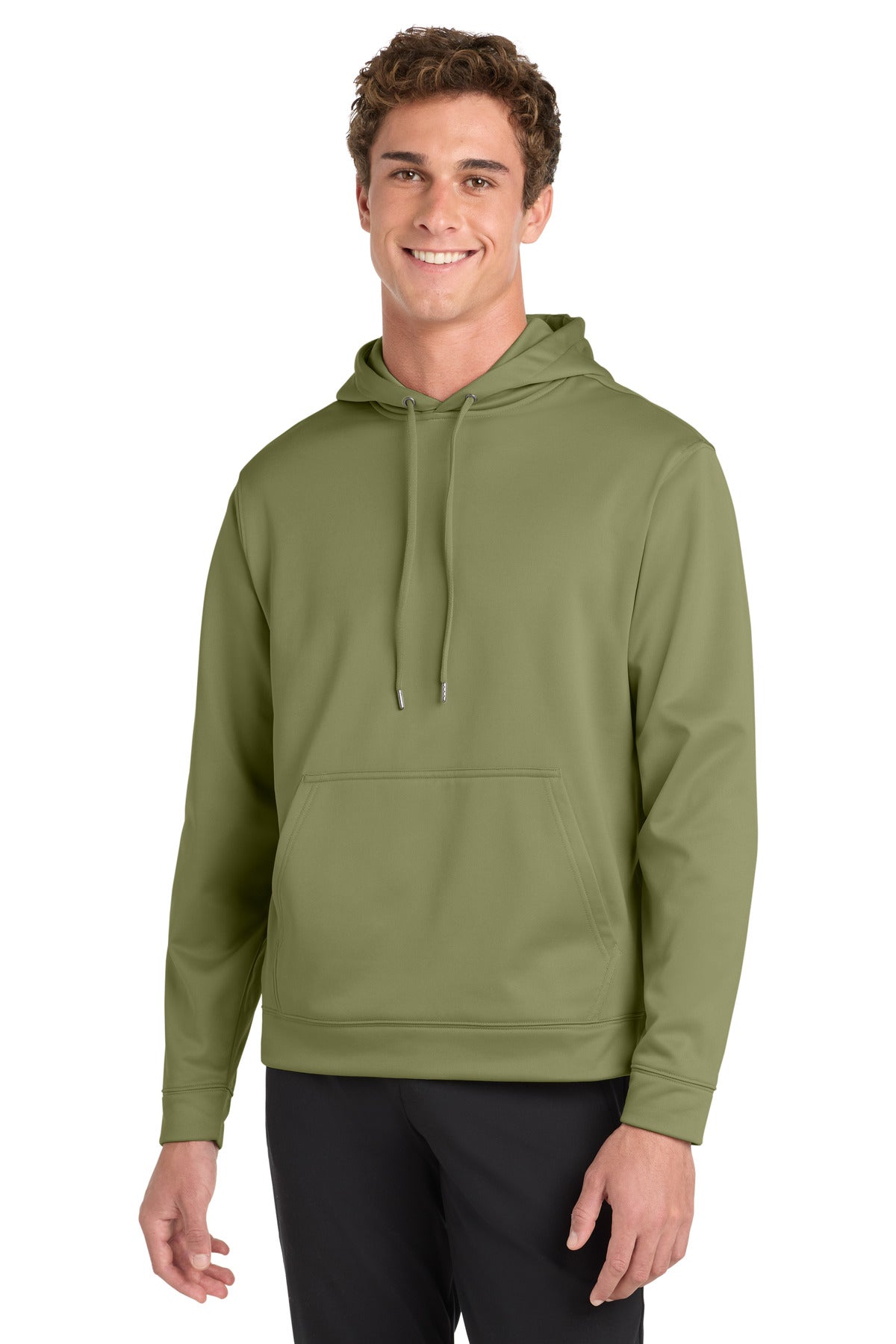 Sport-Tek® Sport-Wick® Fleece Hooded Pullover F244