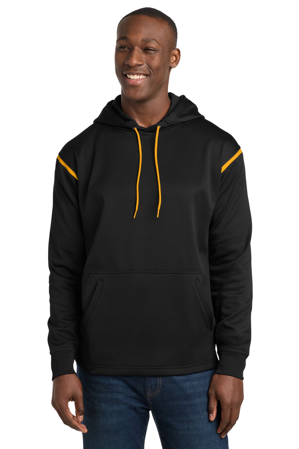 Sport-Tek® Tech Fleece Colorblock Hooded Sweatshirt F246
