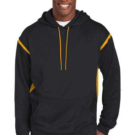 Sport-Tek ® Tech Fleece Colorblock Hooded Sweatshirt. F246