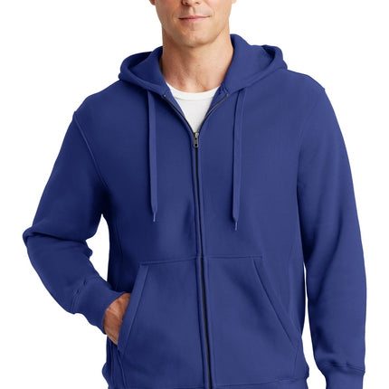 Sport-Tek ® Super Heavyweight Full-Zip Hooded Sweatshirt.  F282