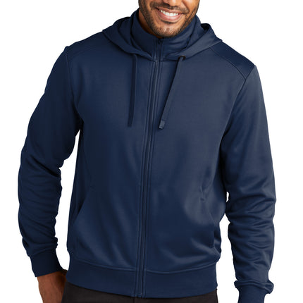 Port Authority ® Smooth Fleece Hooded Jacket F814