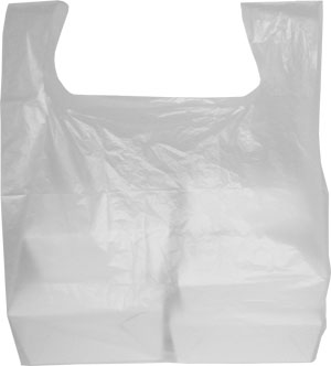20x10x28 Frosty Clear Large Party Tote Bags (250/case)