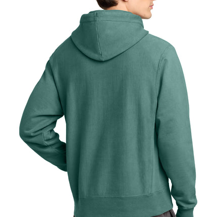 Champion  ® Reverse Weave  ® Garment-Dyed Crewneck Sweatshirt. GDS149