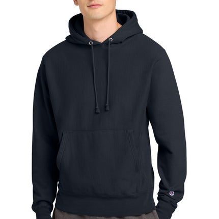 Champion  ® Reverse Weave  ® Garment-Dyed Hooded Sweatshirt. GDS101