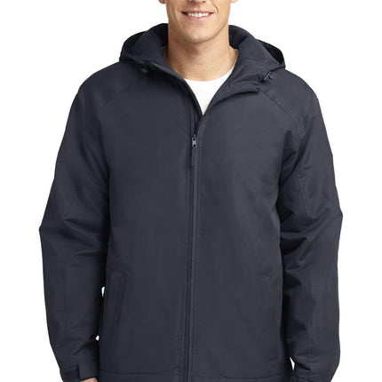 Port Authority ® Hooded Charger Jacket. J327